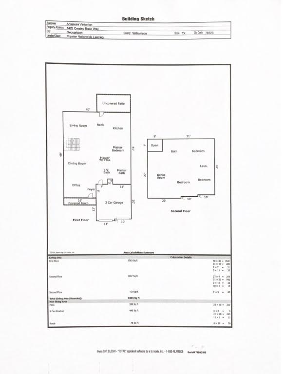 1428 Crested Butte Way Georgetown, TX 78626 - Photo 28 of 28 View of room layout