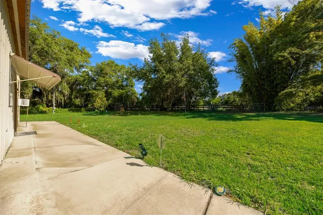 a view of a volley ball court