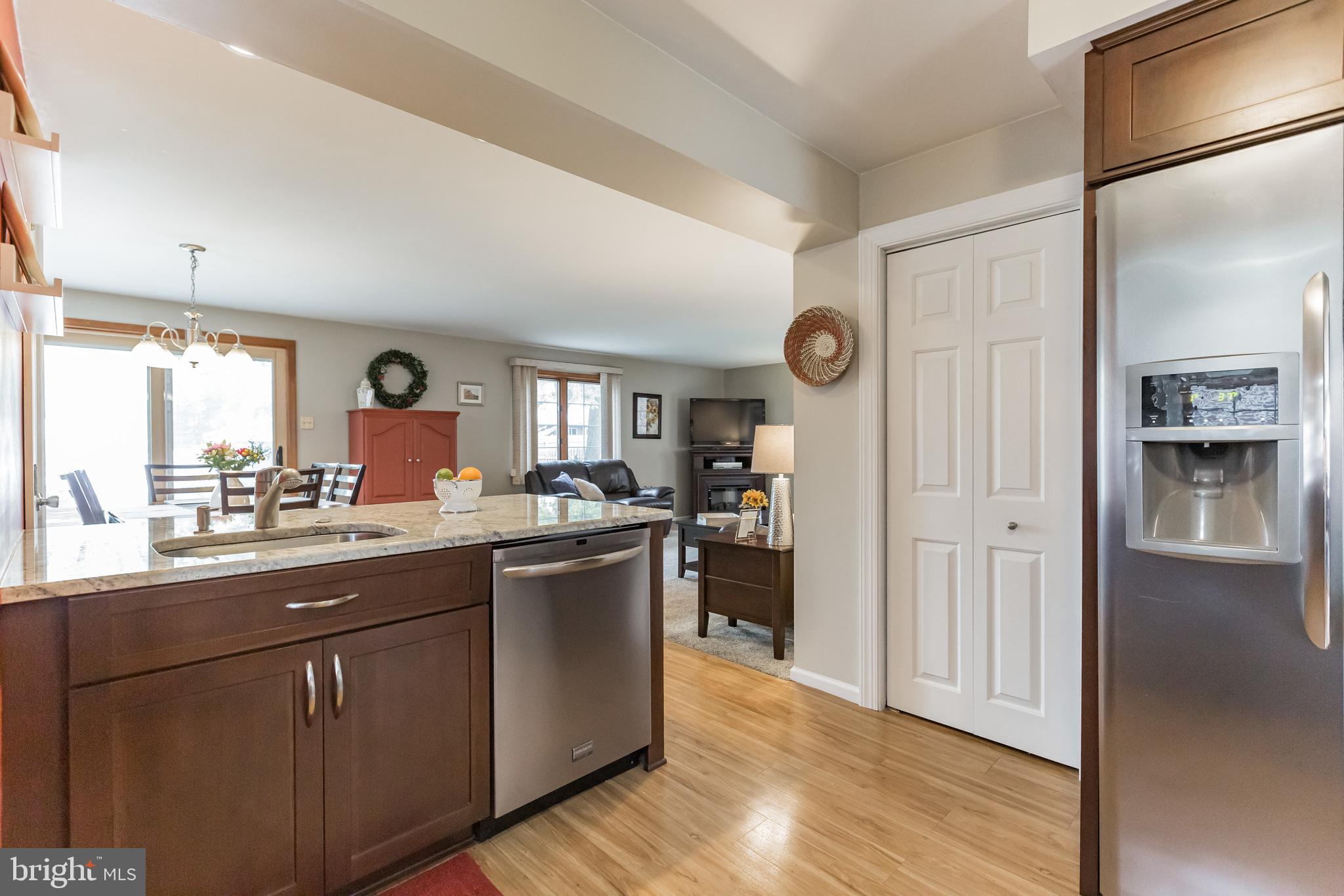 281 School Lane Springfield, PA 19064 - Photo 10 of 30 Kitchen opens to family room