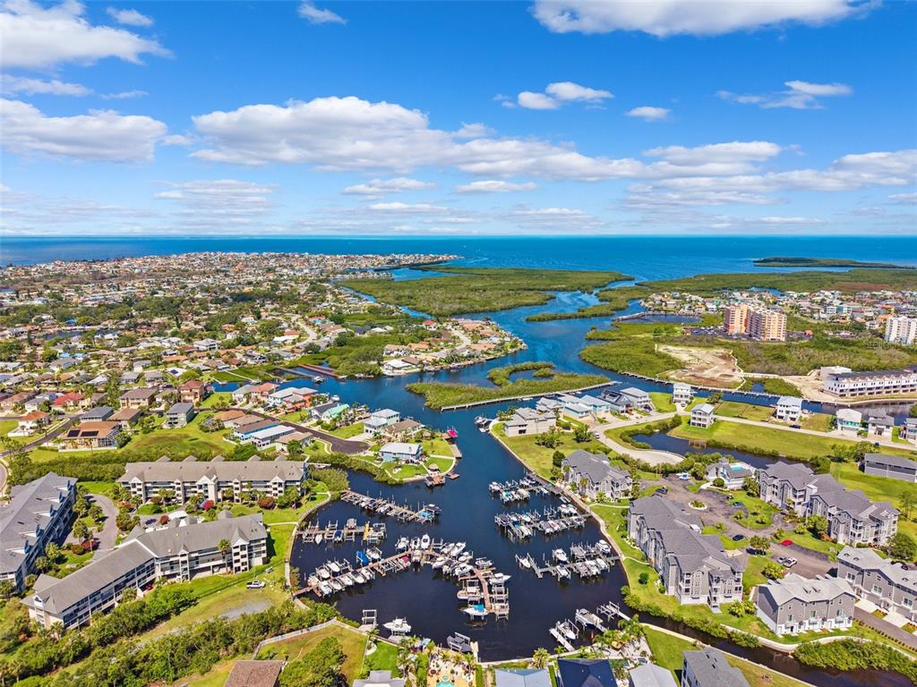 5712 Biscayne Court, Unit 103 New Port Richey, FL 34652 - Photo 30 of 31 a view of a city with an ocean