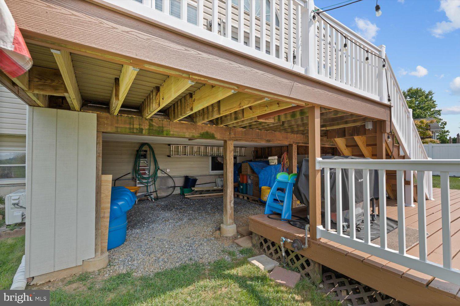 220 Derbyshire Road Lancaster, PA 17601 - Photo 29 of 40 Storage under deck