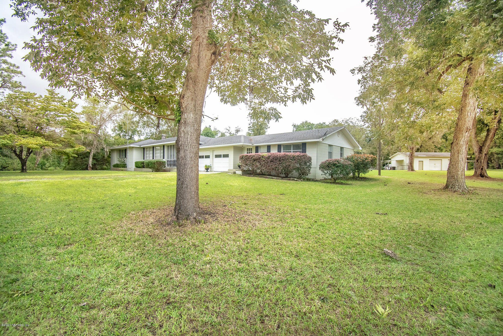 281105 Trigg Road Hilliard, FL 32046 - Photo 4 of 41 a view of a yard with plants and trees