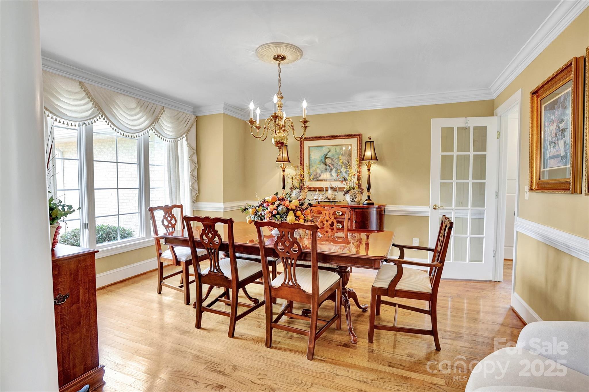 25683 April Lane Albemarle, NC 28001 - Photo 17 of 42 a view of a dining room with furniture window and outside view