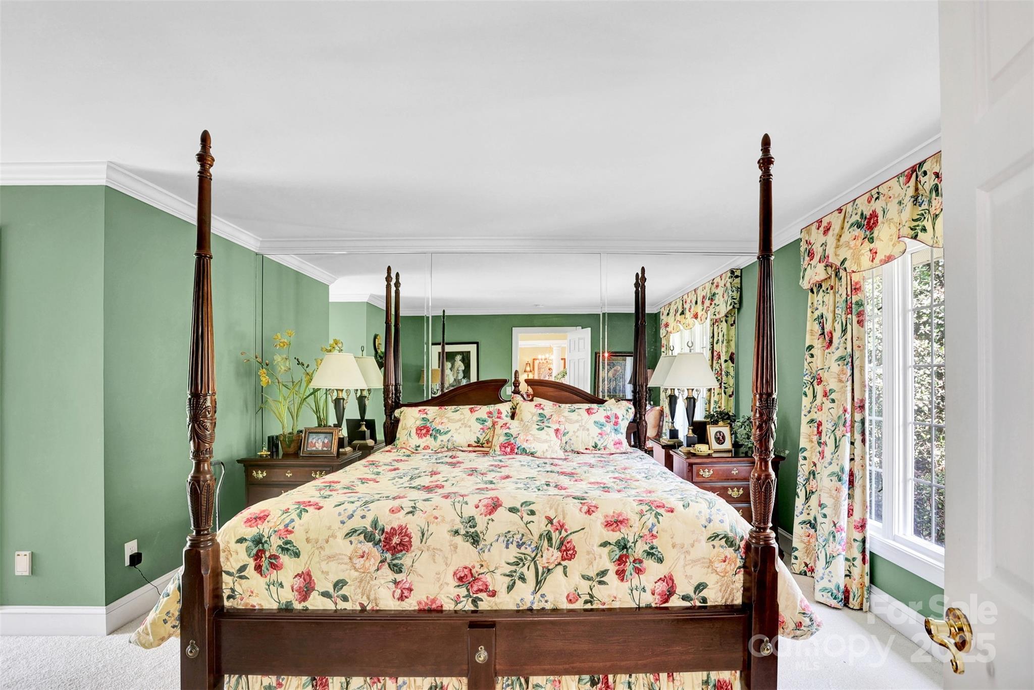 25683 April Lane Albemarle, NC 28001 - Photo 19 of 42 a bed sitting in a bedroom next to a window