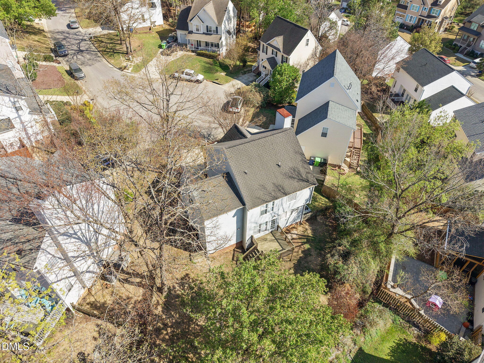 9220 Pennythorne Court Raleigh, NC 27615 - Photo 45 of 49 a picture of street view