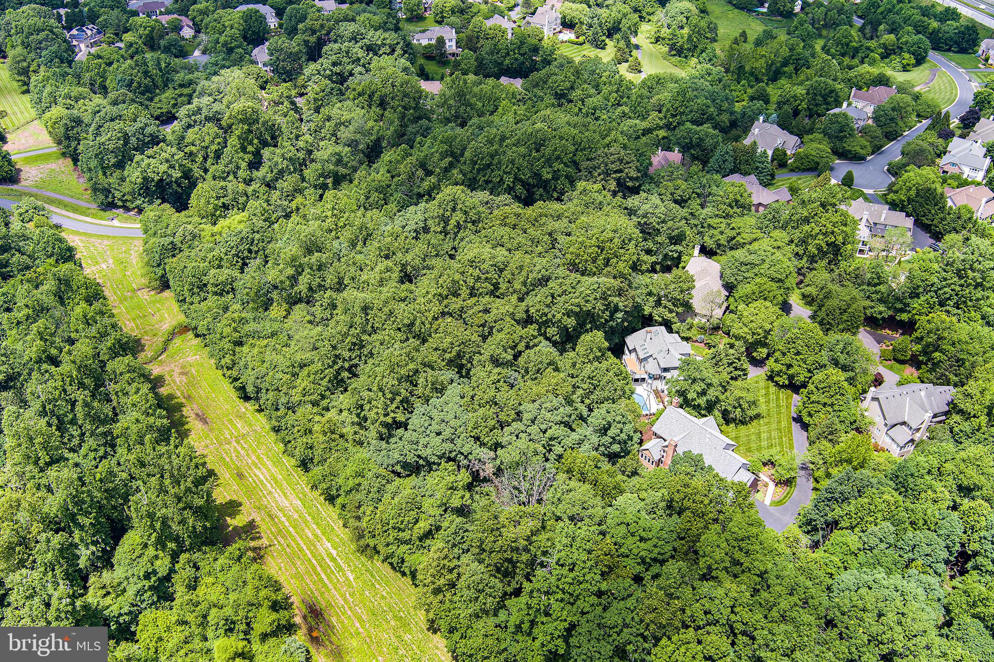 11217 Bright Pond Lane Reston, VA 20194 - Photo 66 of 72 Aerial view (house is center right)