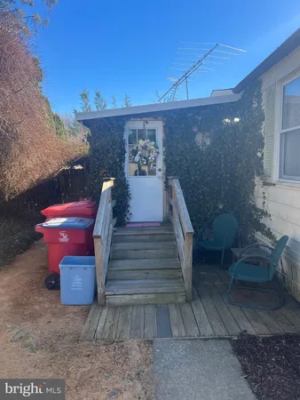 a view of a porch