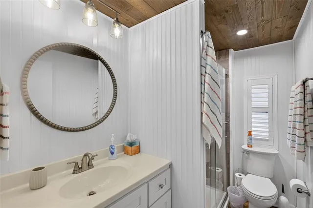 a view of a chairs and table in a patio