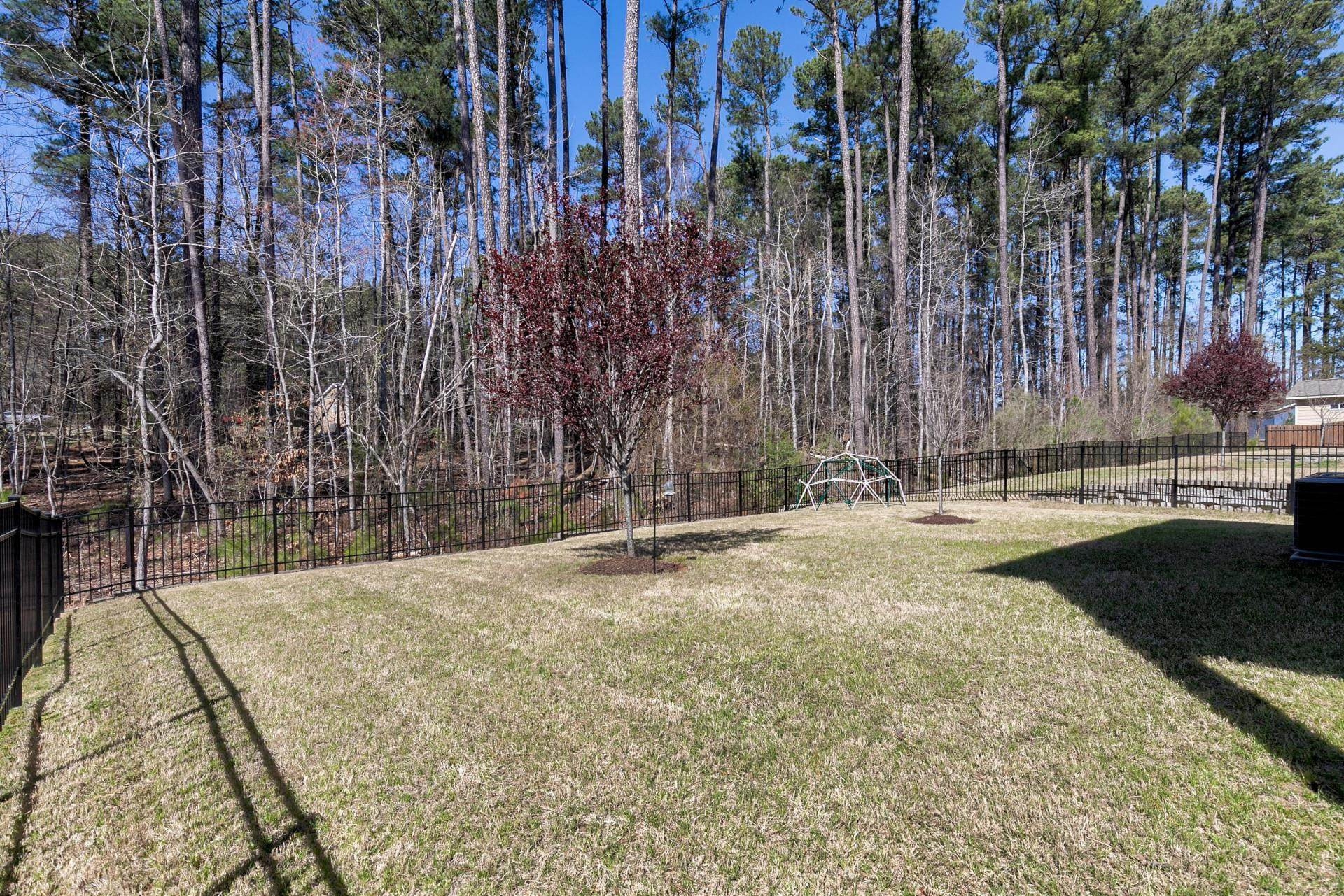 1016 Capstone Drive Durham, NC 27713 - Photo 38 of 50 a view of backyard space with a barn