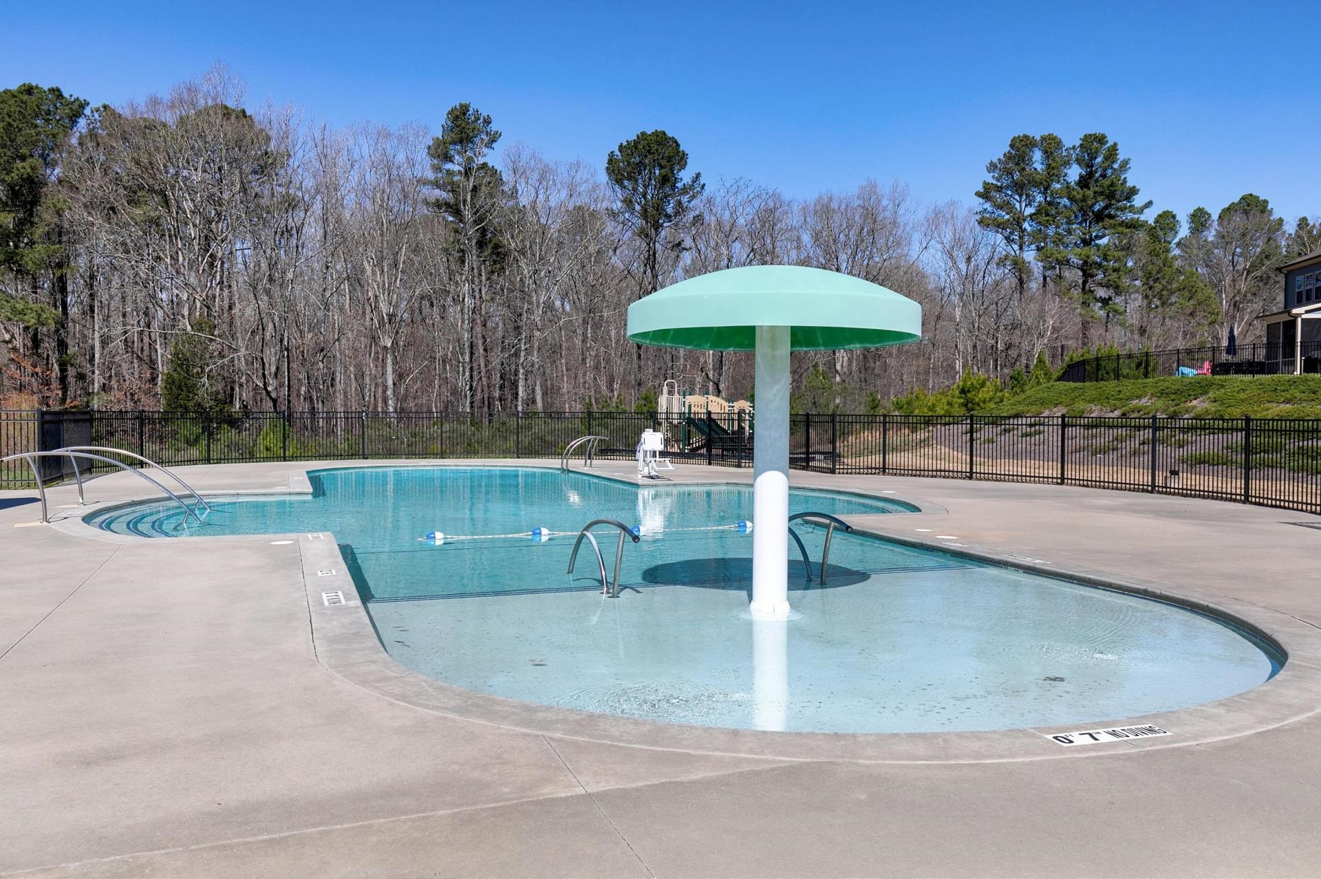 1016 Capstone Drive Durham, NC 27713 - Photo 46 of 50 a view of a swimming pool with a patio