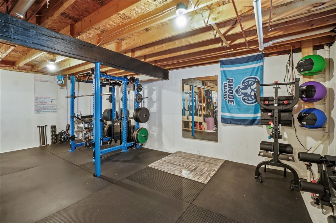 10 Loggers Run West Warwick, RI 02893 - Photo 14 of 27 Basement workout area