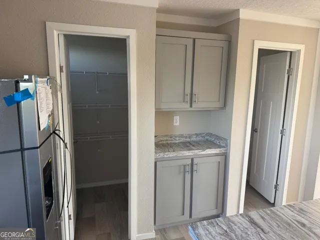 a view of wooden floor