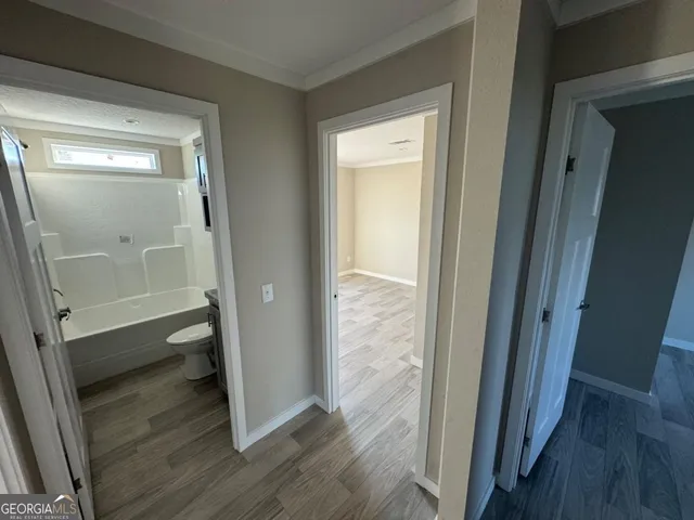 a view of a bathroom