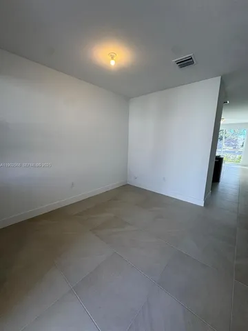 a view of empty room