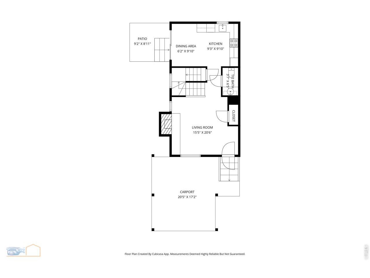 4641 Portside Way Boulder, CO 80301 - Photo 40 of 42 Main Level Floor Plan