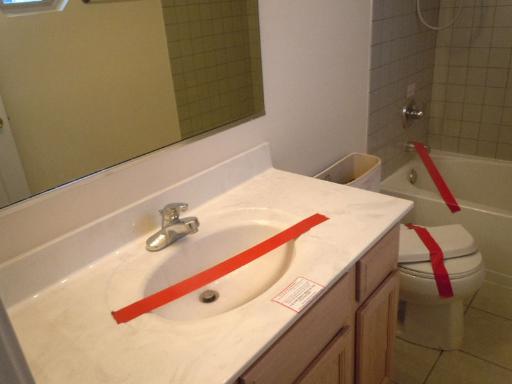 554 Prestwick Lane Wheeling, IL 60090 - Photo 11 of 16 a bathroom with a sink and a mirror