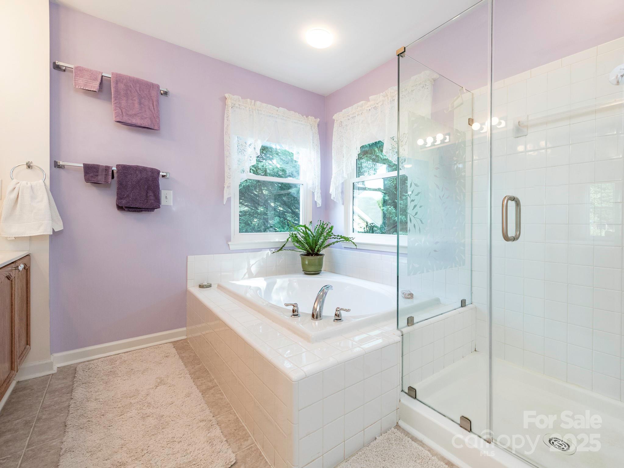 736 Knightswood Road Fort Mill, SC 29708 - Photo 19 of 41 a bathroom with a tub sink and mirror