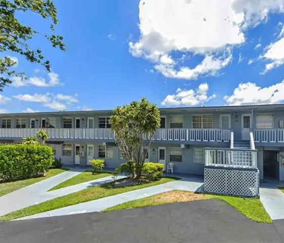 a view of a house with a patio