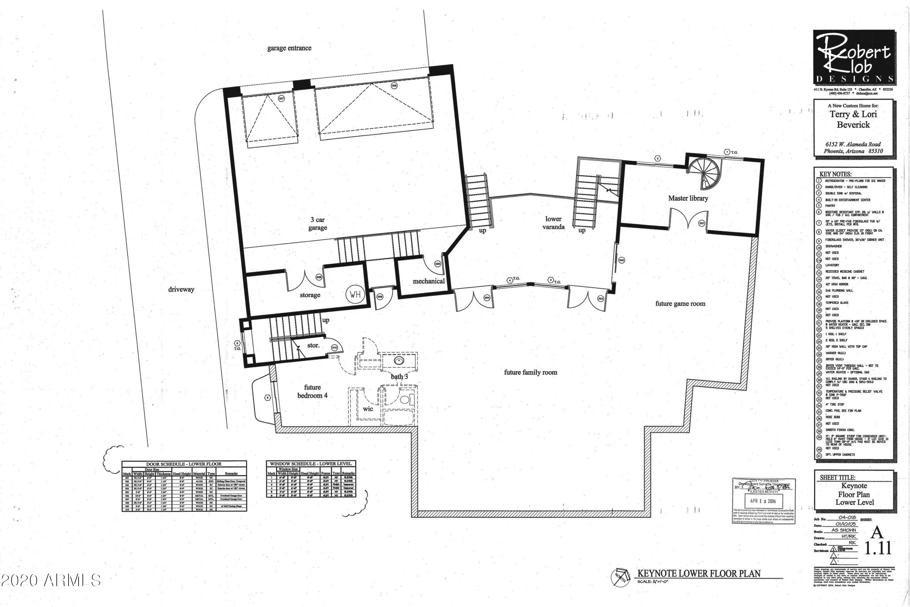 6152 West Alameda Road, Unit 11 Glendale, AZ 85310 - Photo 22 of 23 6 Lower Floor Plan