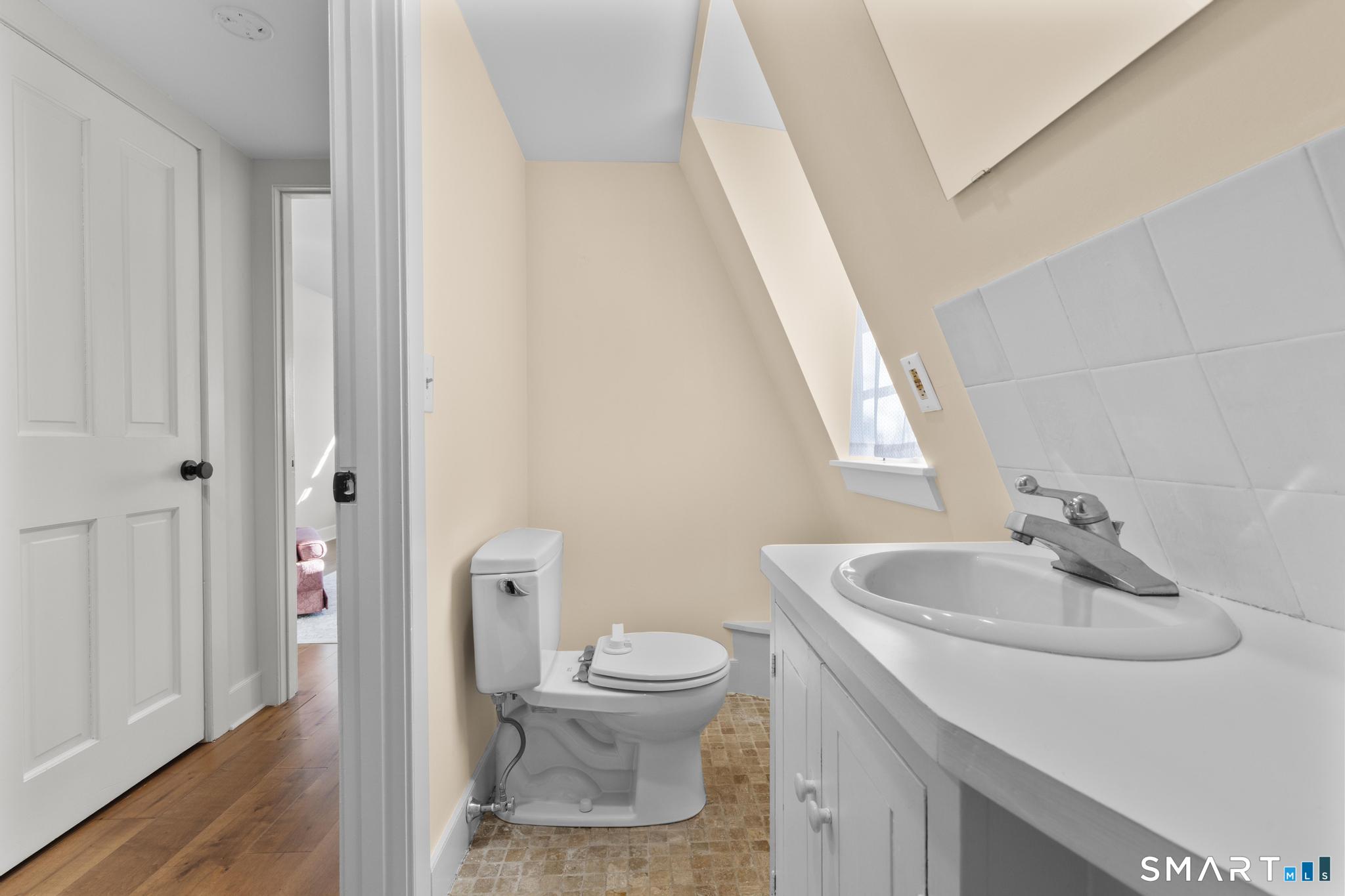 1 Ferry Road Chester, CT 06412 - Photo 25 of 40 a bathroom with a sink toilet and shower