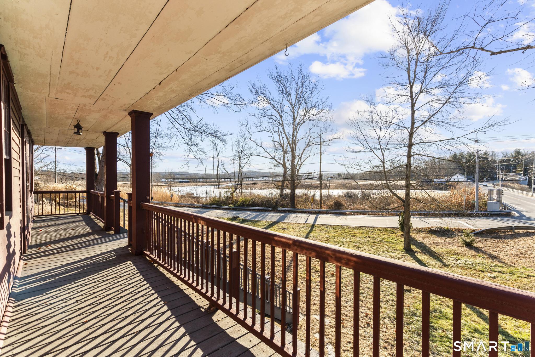 1 Ferry Road Chester, CT 06412 - Photo 36 of 40 a view of city from a balcony