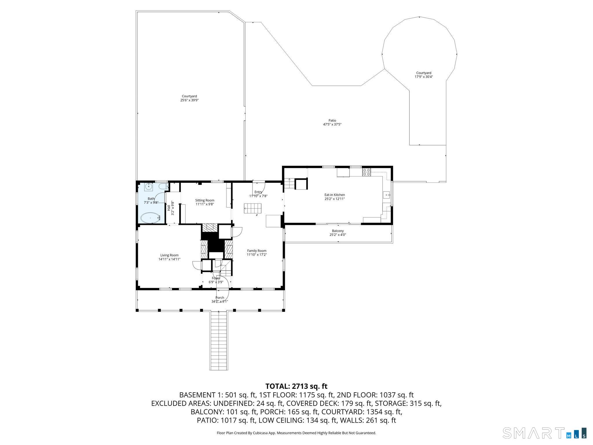 1 Ferry Road Chester, CT 06412 - Photo 38 of 40 a picture of floor plan
