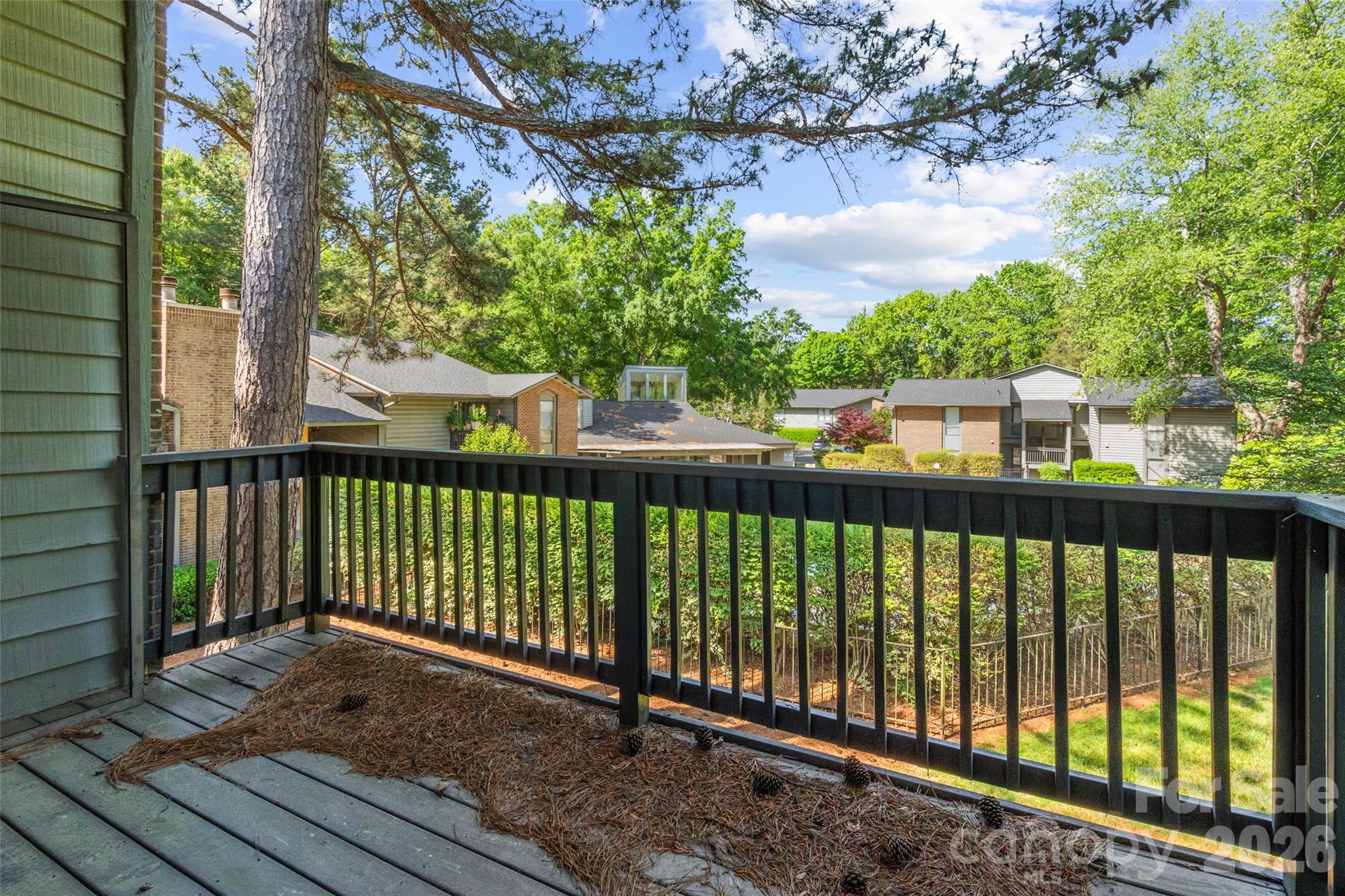 5016 Sardis Road, Unit C Charlotte, NC 28270 - Photo 19 of 25 a view of city from a balcony