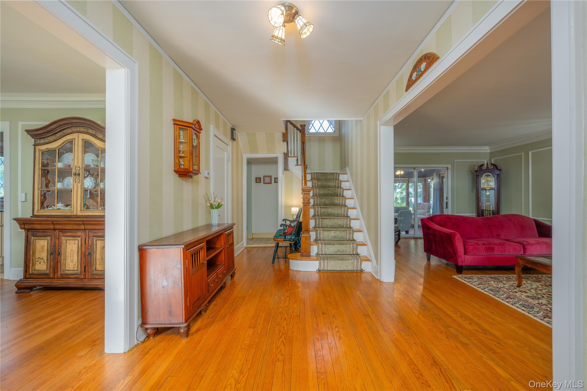 159 Fenimore Road New Rochelle, NY 10804 - Photo 3 of 37 Center hall, the welcoming front to back layout invites your guests into your home