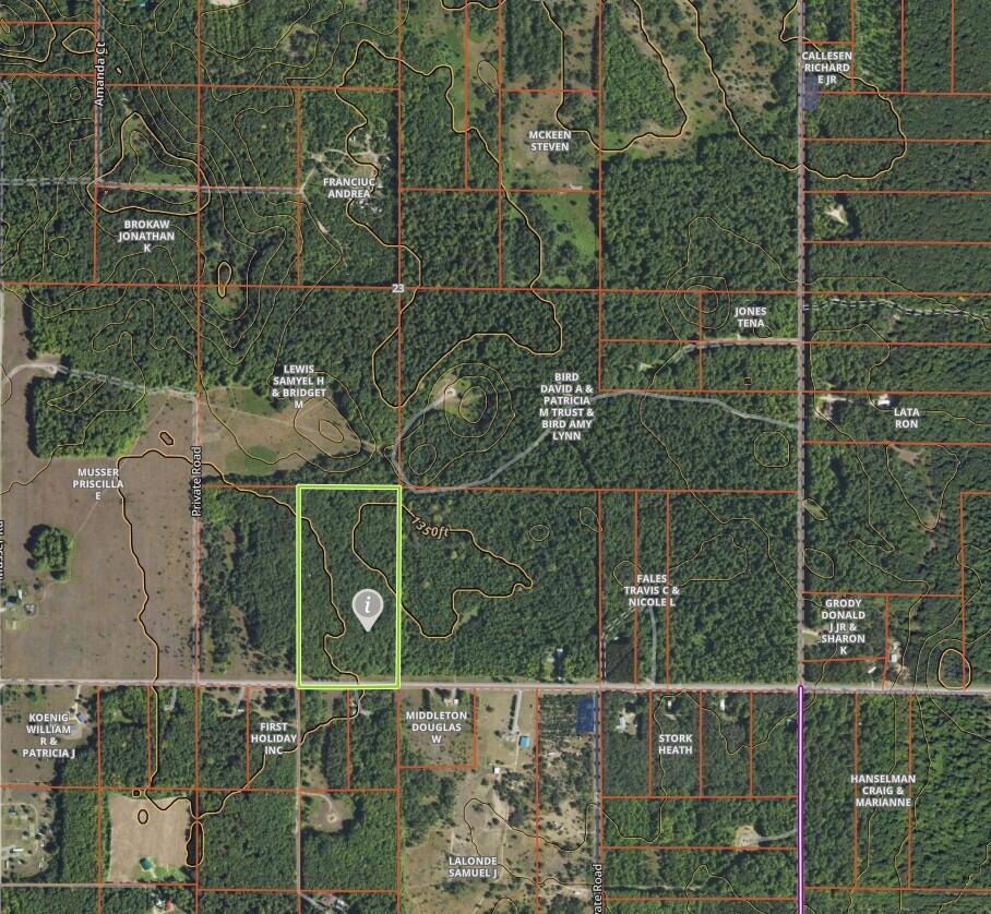 0 Soderquist Road Mancelona, MI 49659 - Photo 2 of 12 property outline closer