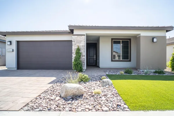 a view of a house with patio