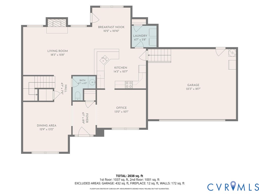 7807 Clover Ridge Place Chesterfield, VA 23832 - Photo 49 of 51 Floor plan
