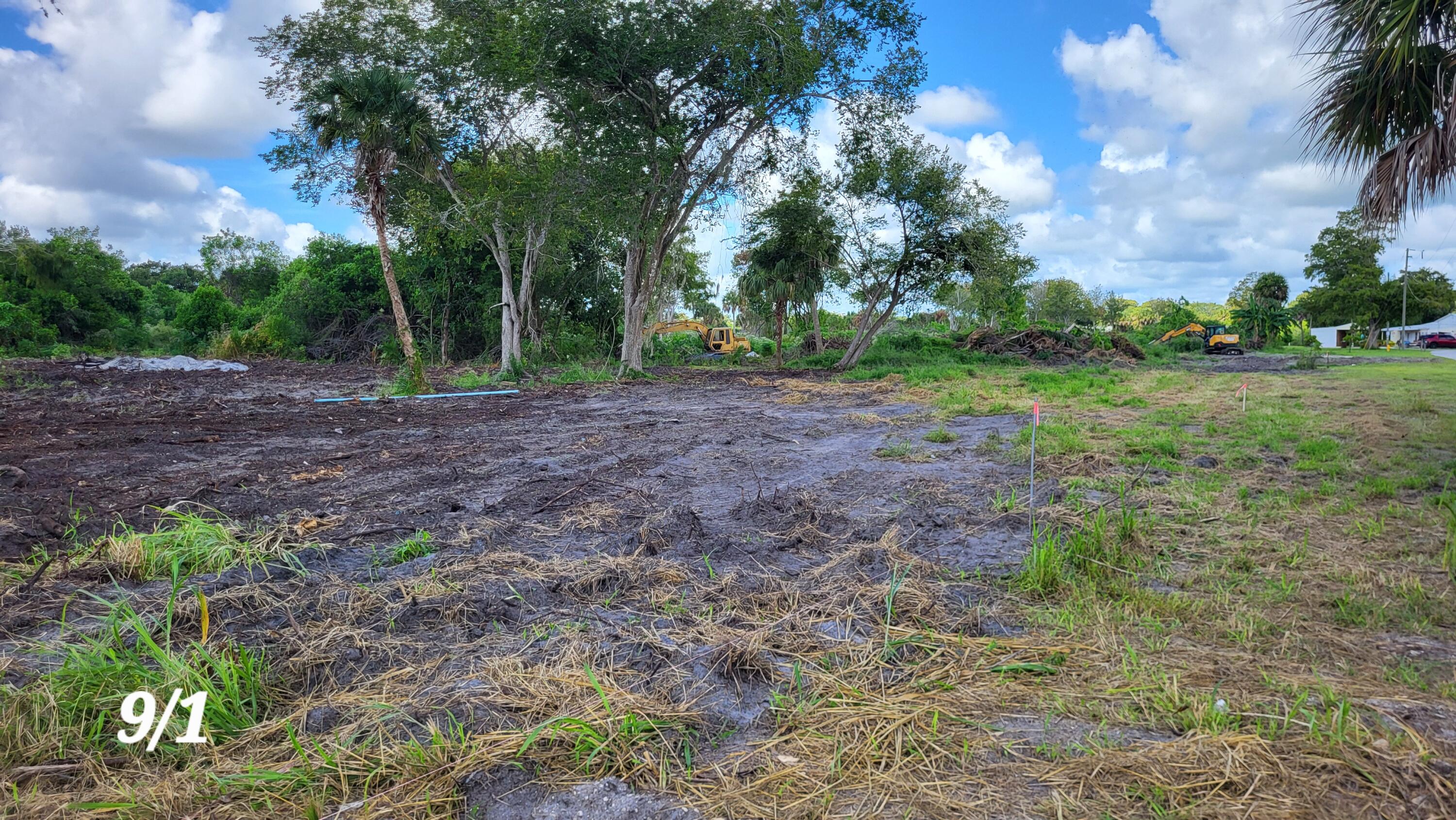 0 Perch Street Okeechobee, FL 34974 - Photo 9 of 25 a view of a yard with plants and trees