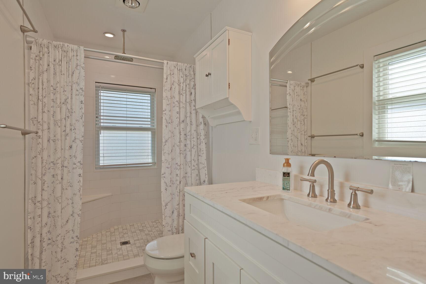 5021 25th Road North Arlington, VA 22207 - Photo 10 of 35 a bathroom with a sink a toilet and shower