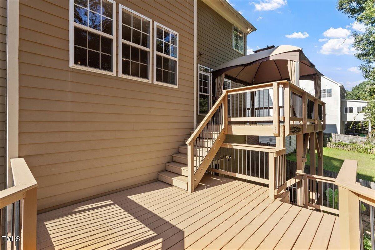 12018 McBride Drive Raleigh, NC 27613 - Photo 61 of 64 06-Back Deck