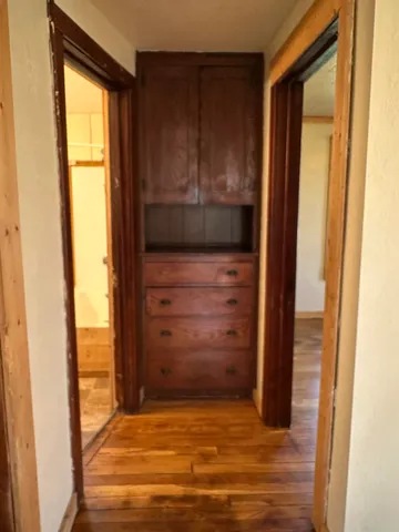 a view of closet
