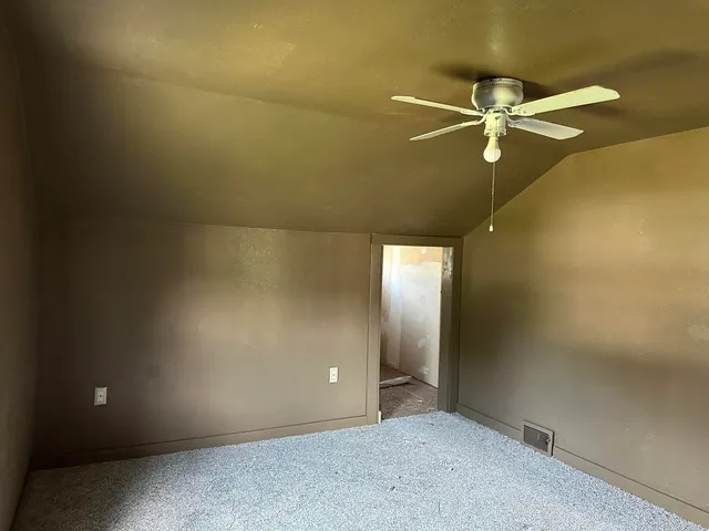 a view of a door of the house