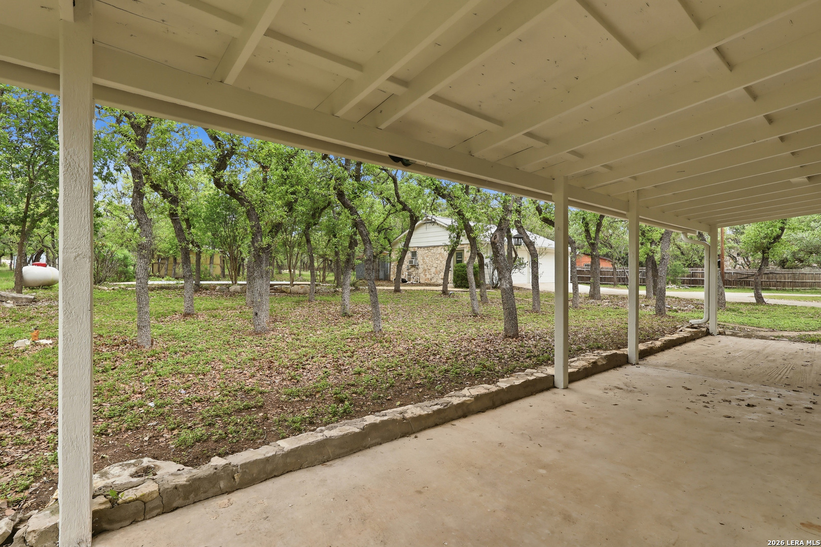 261 Fawn Lane Spring Branch, TX 78070 - Photo 28 of 44 a view of a backyard