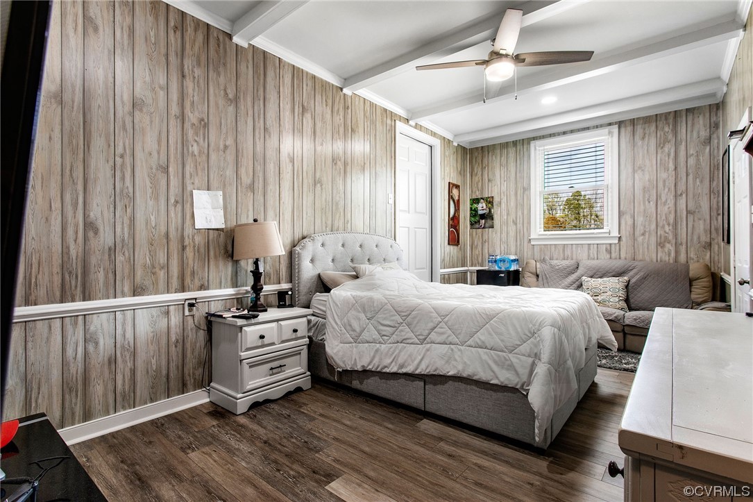 10111 Cattail Road Chesterfield, VA 23838 - Photo 23 of 31 a bedroom with a bed next to a window with the outer view