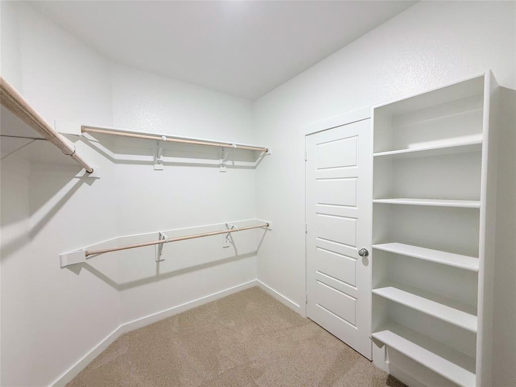 1909 Sandpiper Way Princeton, TX 75407 - Photo 14 of 35 Walk in closet with light colored carpet