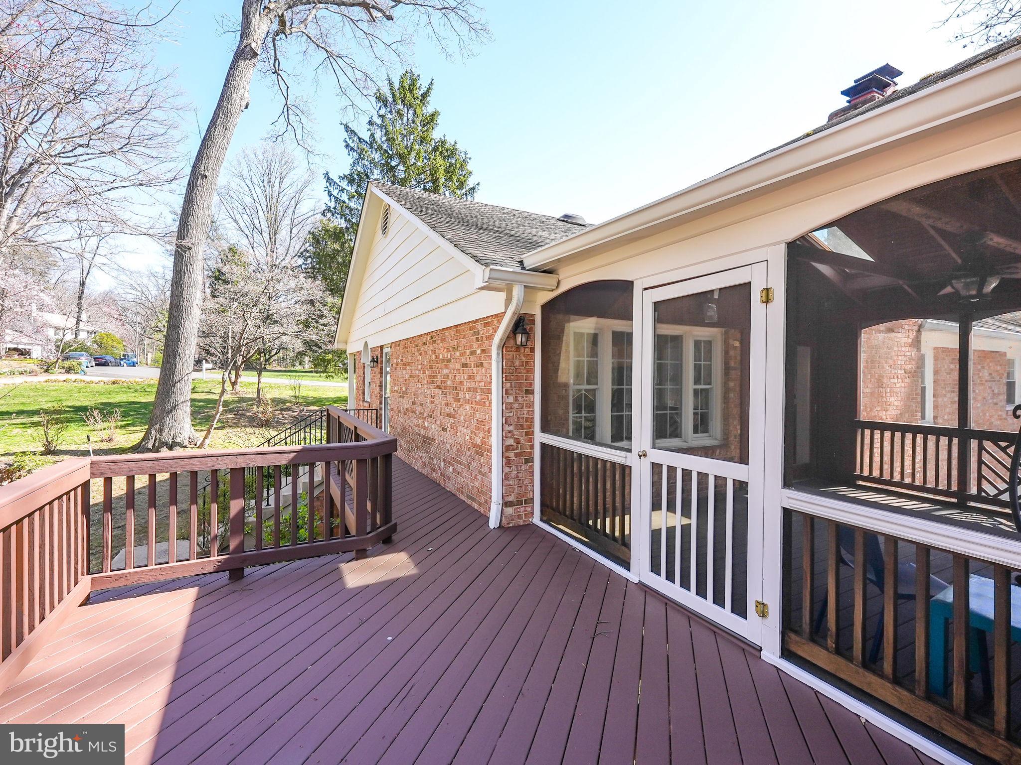12132 Stirrup Road Reston, VA 20191 - Photo 41 of 67 a view of a house with wooden deck