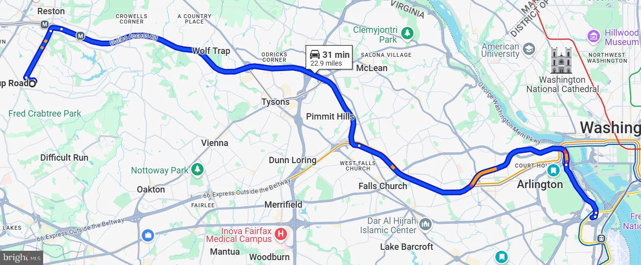 12132 Stirrup Road Reston, VA 20191 - Photo 62 of 67 To The Pentagon