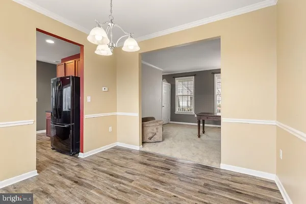 a view interior of the house and wooden floor