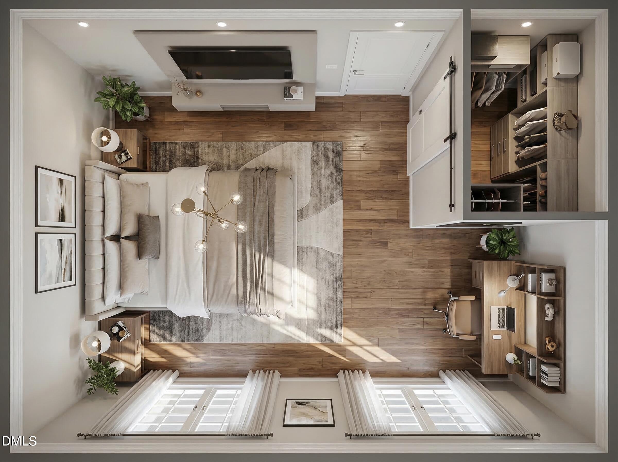 1222 Merrick Street Durham, NC 27707 - Photo 8 of 13 a living room with furniture