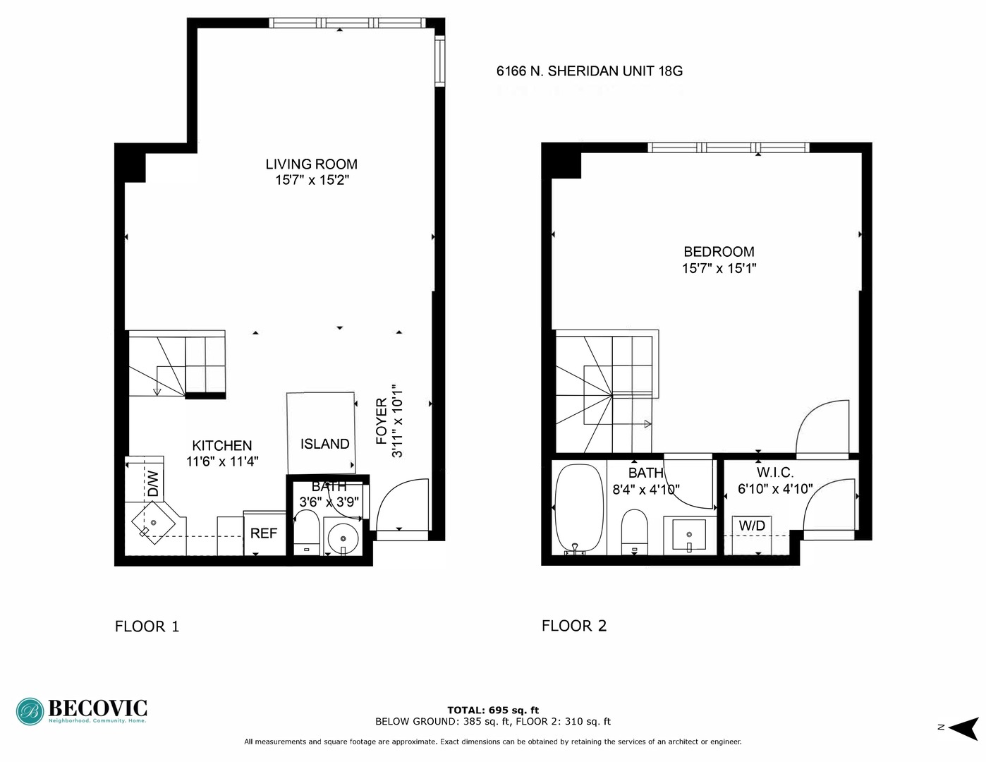 6166 North Sheridan Road, Unit 2G Chicago, IL 60660 - Photo 13 of 24 Gallery Image 13