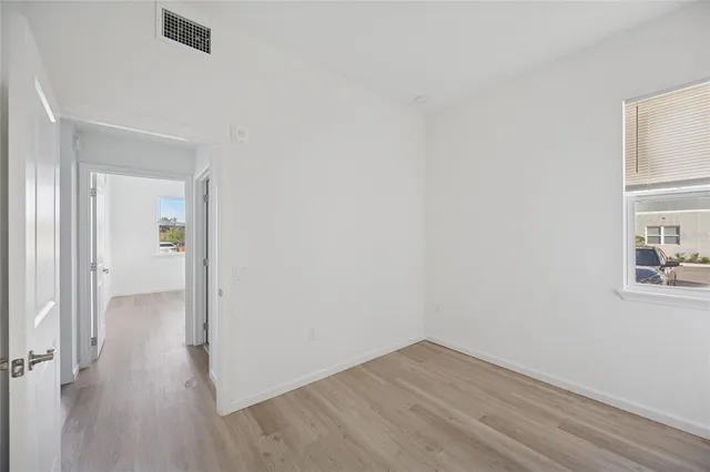 wooden floor in an empty room