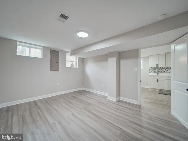 wooden floor in an empty room