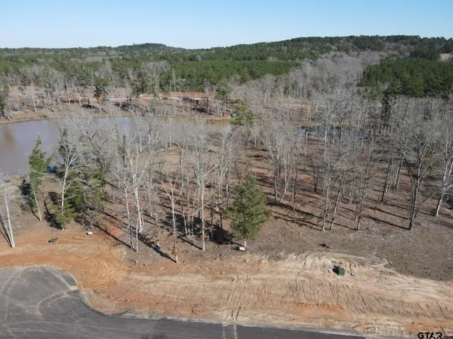 a view of lake and mountain