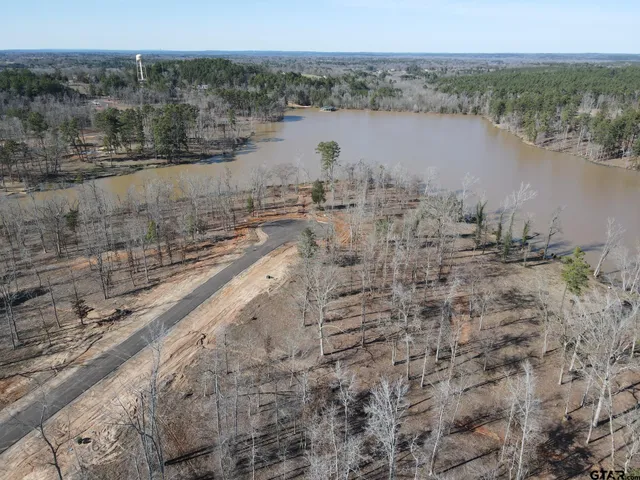 a view of lake with mountain