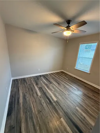 wooden floor in an empty room