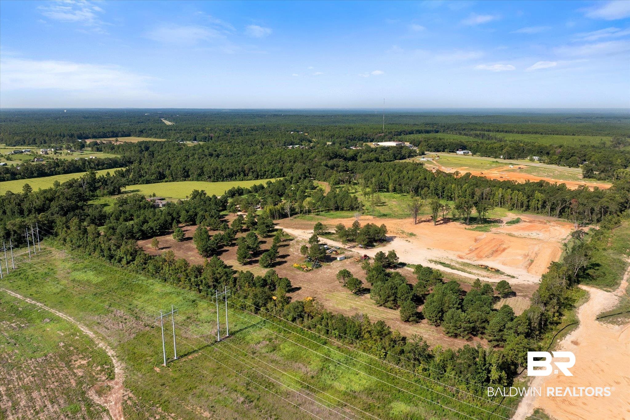 15685 Louis Cooper Road Bay Minette, AL 36507 - Photo 16 of 26 Drone / aerial view with a rural view